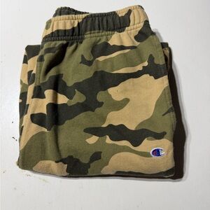 Champion Kids Green Camouflage Joggers